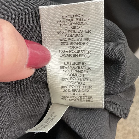 Eliza J Sheer Sleeve Black Jumpsuit (8) - Picture 12 of 13